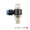 AIRCRAFT Flow Control Swiv. Elbow Pu 6mm X 1/4' M